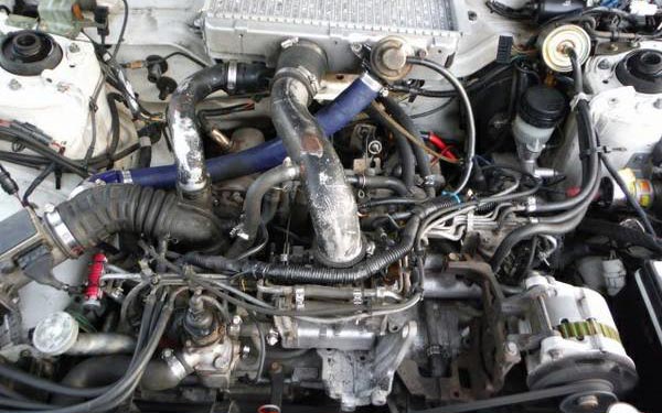 1989 Subaru RX Turbo Engine